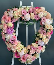 Rosé - Heart Wreath