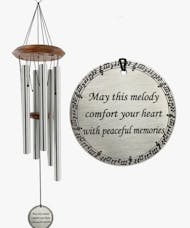 Memorial Music Note Wind Chime