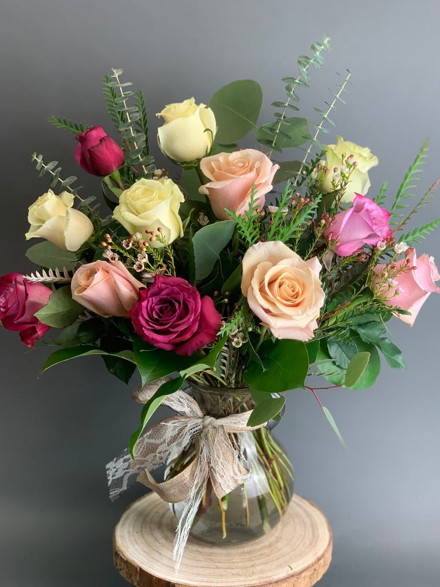 Rustic Roses Arnold (MD) Rose Delivery WildFlower