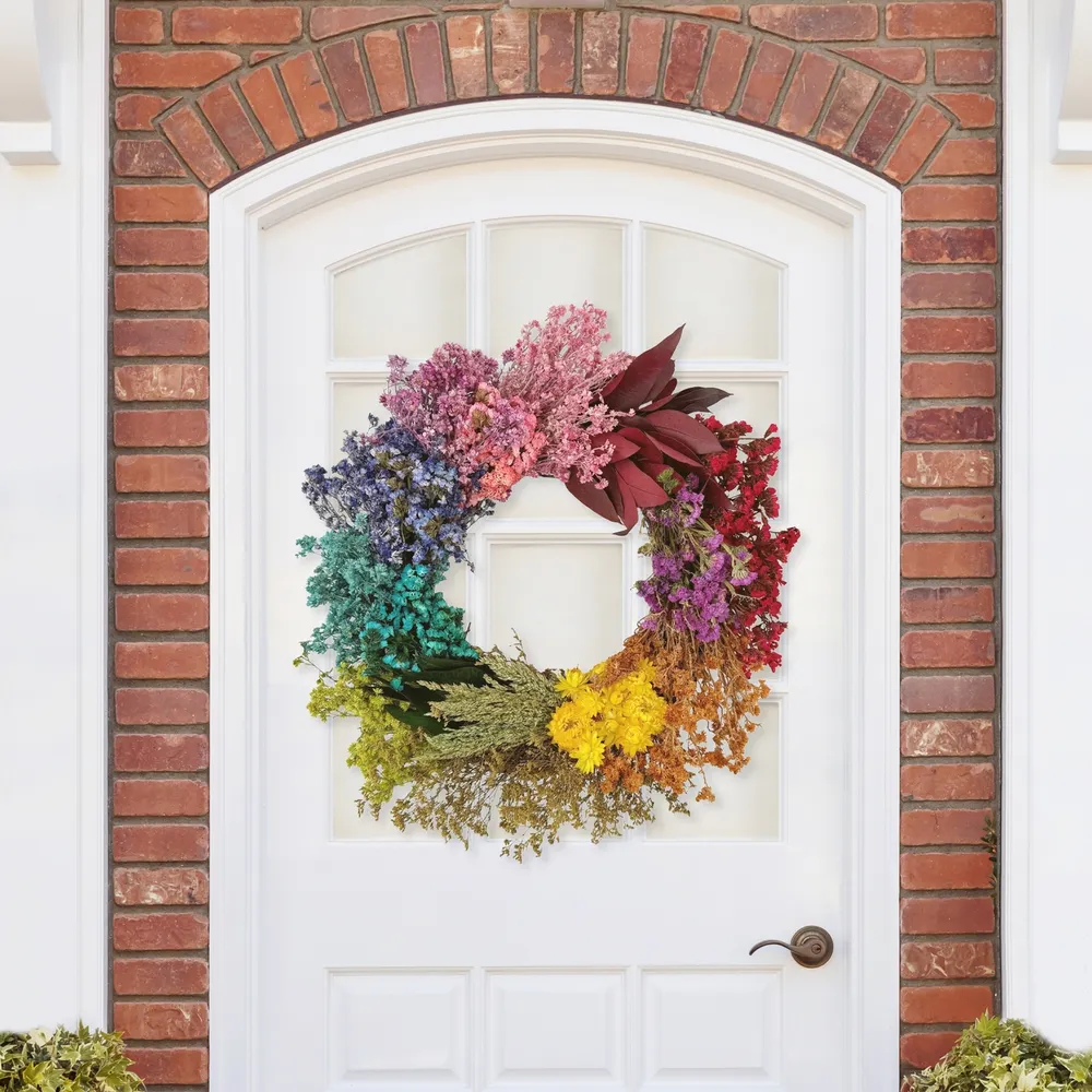 Andaluca Dried Floral Wreath - Thumbnail 3