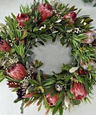 Protea Wreath