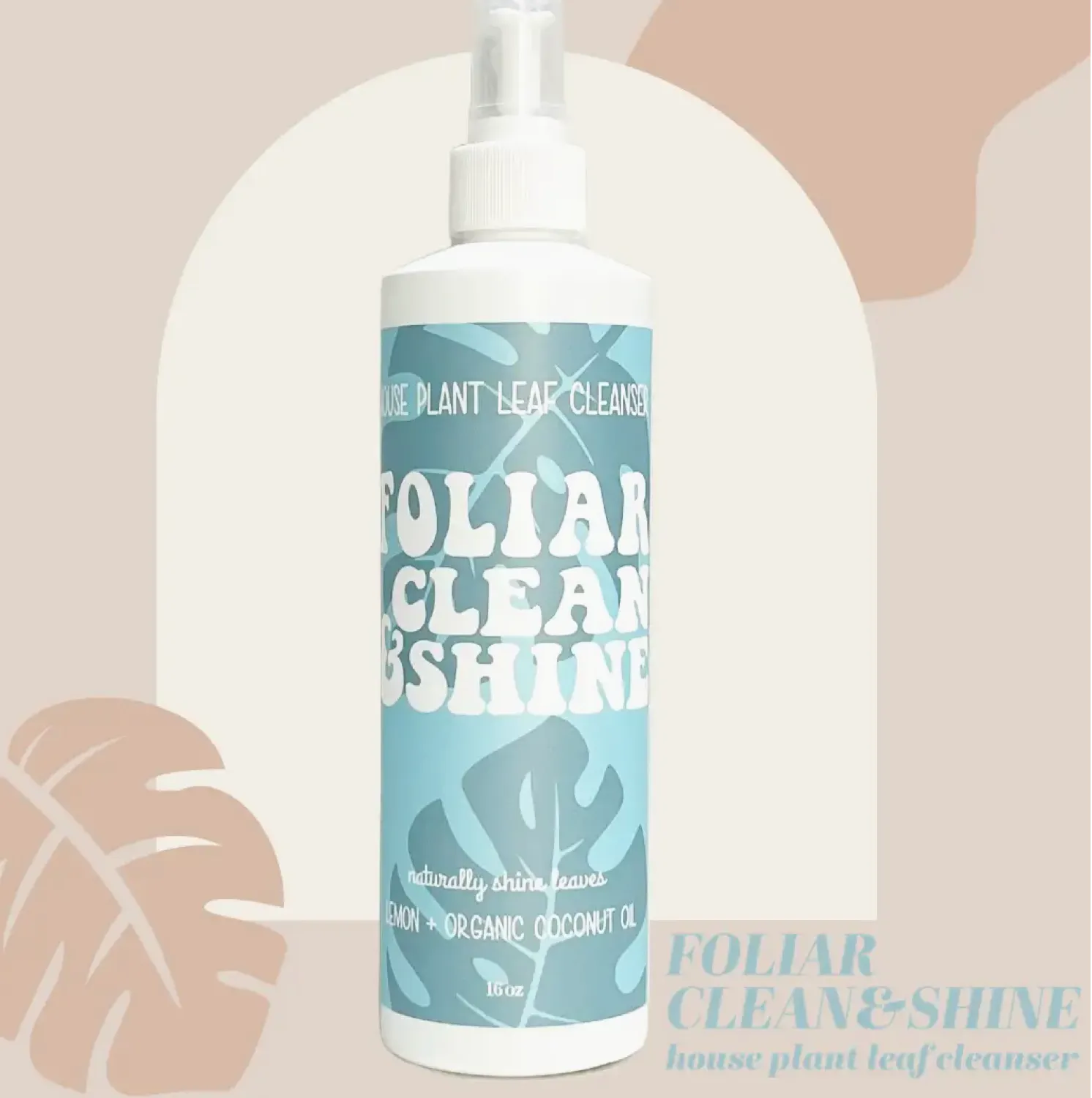 FOLIAR Clean & Shine House Plant Leaf Cleanser - Thumbnail 2